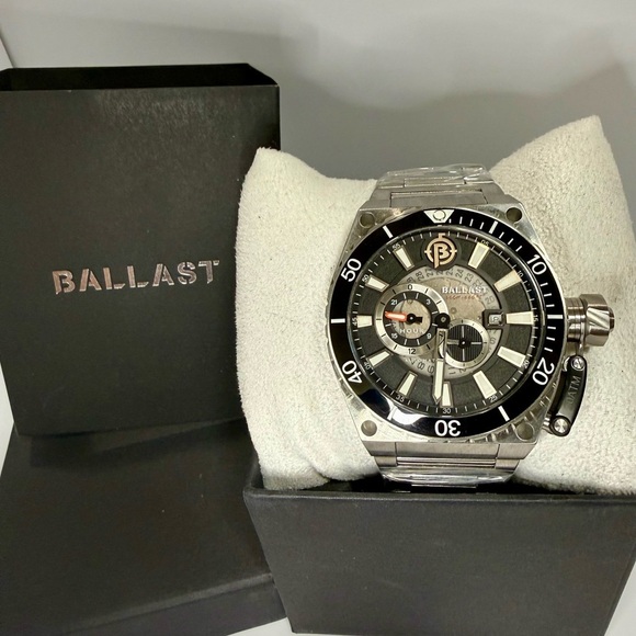 BALLAST Other - Ballast Valiant Regulator Date Skeleton Automatic Mens Watch - Brand New